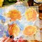 128 Pcs Large Holographic Flower Stickers - Waterproof Gold Foil Vintage Decals - Shimmering Transparent PET Botanical Stickers for Scrapbooking, Room Decor, and Teacher Gift Sets